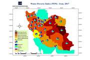 ترسیم نقشه فقر آبی ایران توسط مرکز تحقیقات کیفیت آب