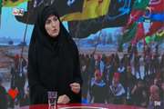 حضور دکتر فاطمه مومنی ها در برنامه ضربان و توصیه های بهداشتی برای پیاده روی اربعین