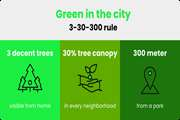 The importance of green spaces in reducing the effects of environmental risk factors